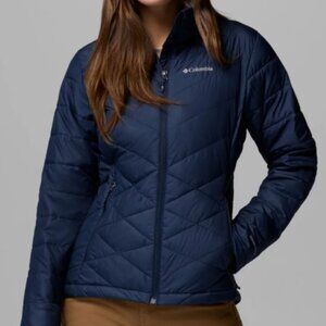 Columbia Women's Omni-Heat Heavenly Jacket Collegiate Navy XL
